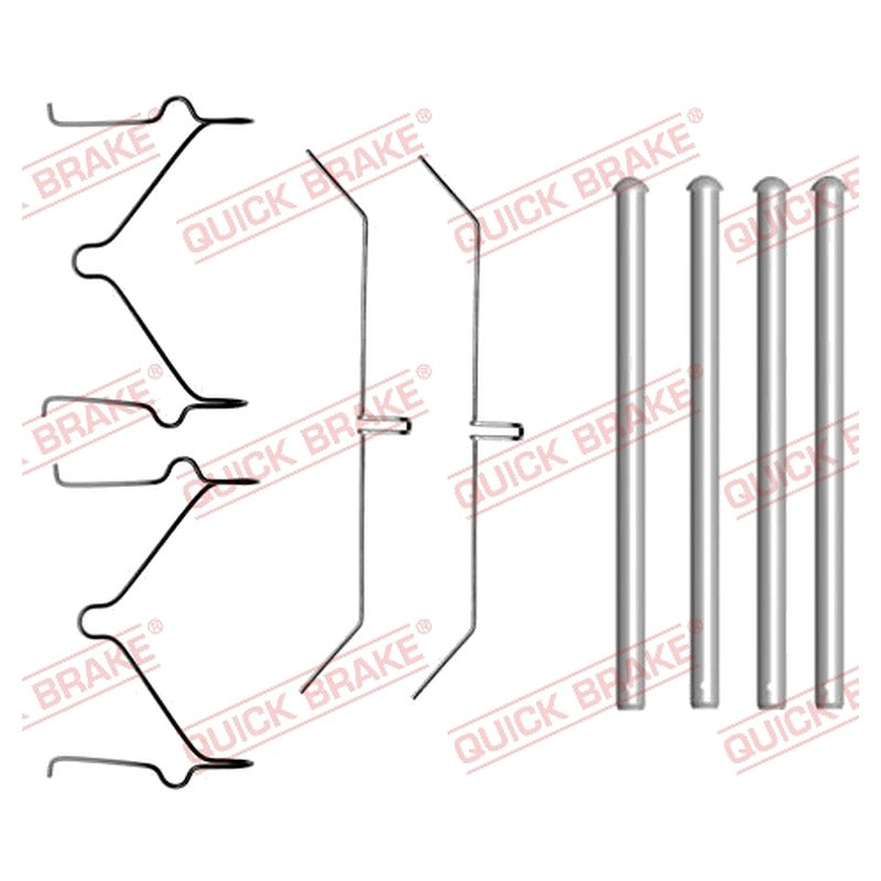 Kit accesorii placute frana QUICK BRAKE 109-1701