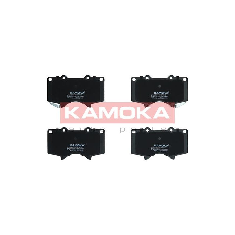 Set placute frana KAMOKA JQ101111