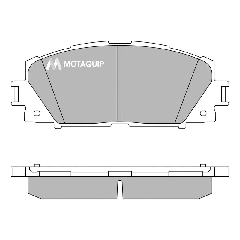 Set placute frana MOTAQUIP LVXL1325