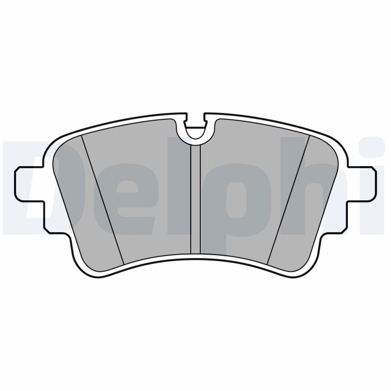 Set placute frana DELPHI LP3670