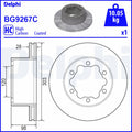 Disc frana DELPHI BG9267C
