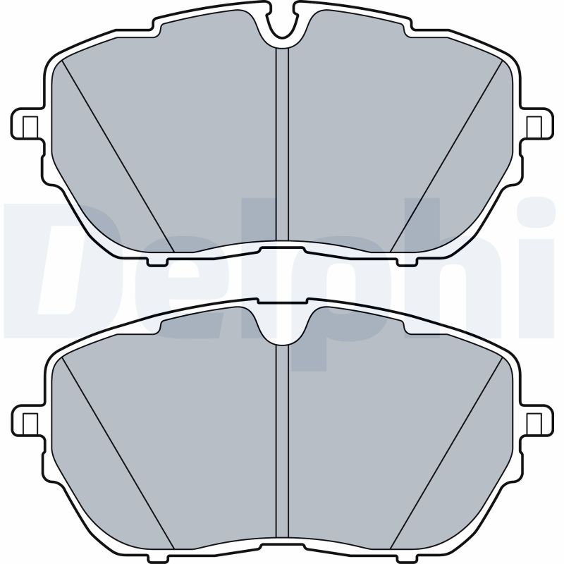 Set placute frana DELPHI LP3518