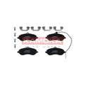 Set placute frana KAMOKA JQ1013542