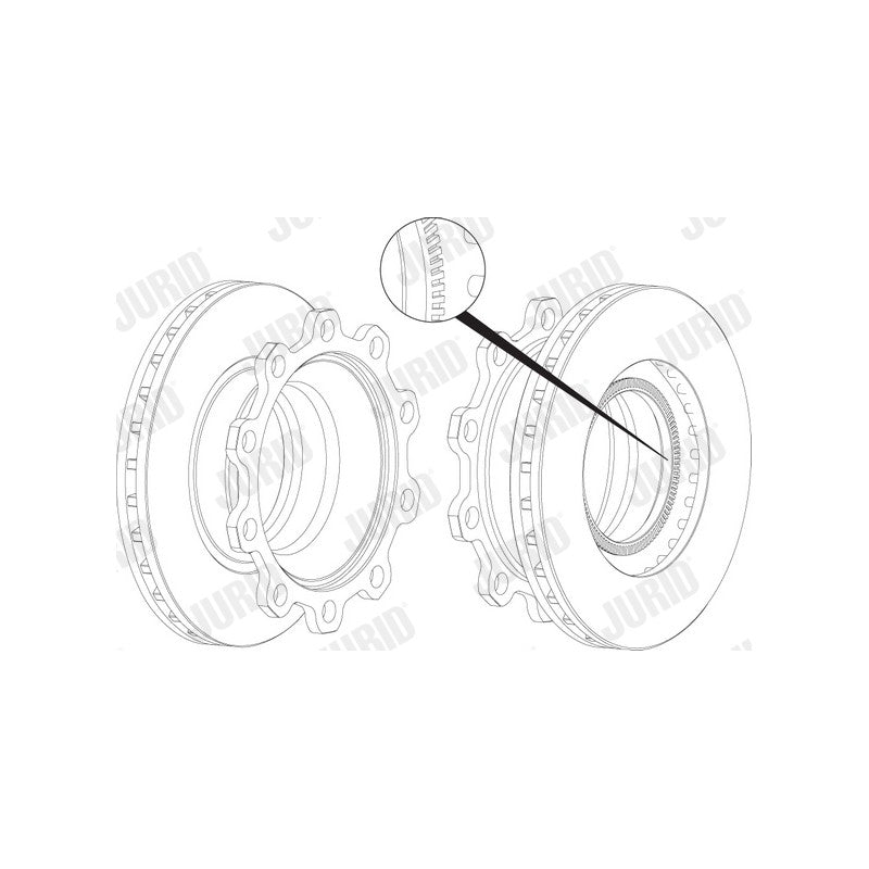 Disc frana JURID 569100J