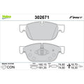 Set placute frana VALEO 302671