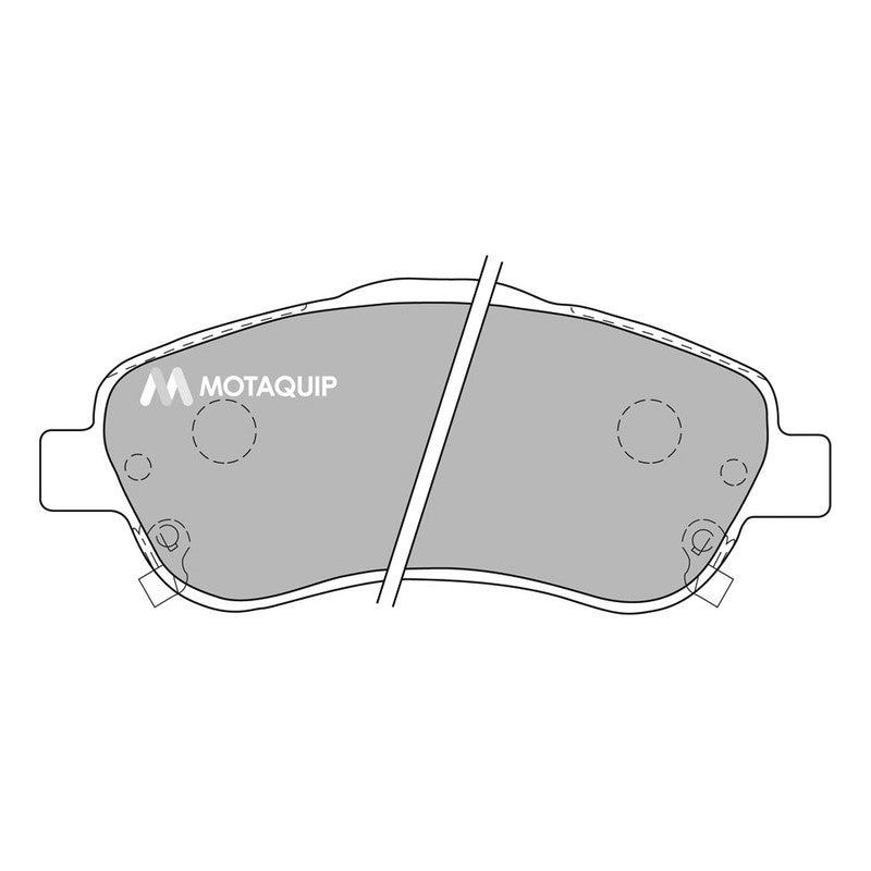 Set placute frana MOTAQUIP LVXL1136