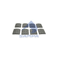 Set garnituri frana tambur SAMPA 096.723