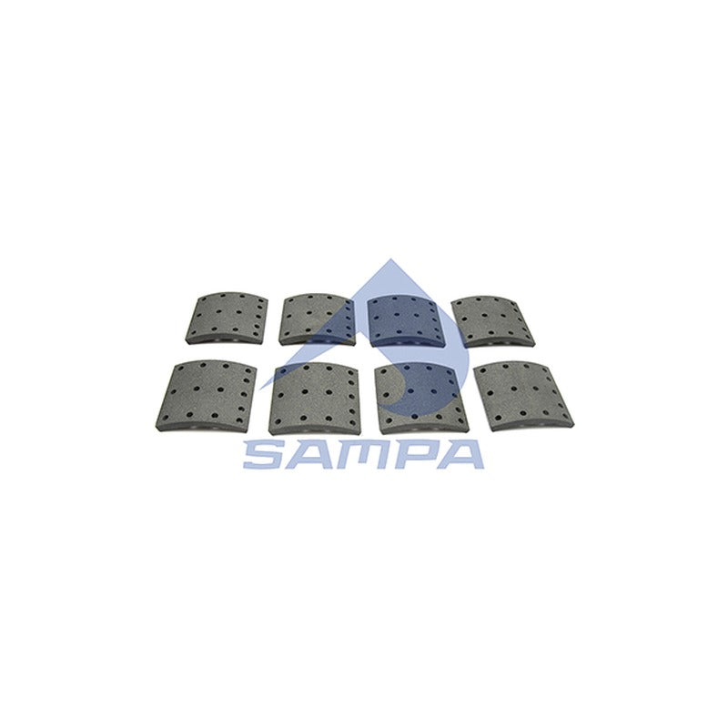 Set garnituri frana tambur SAMPA 096.723