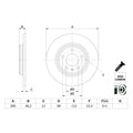 Disc frana BOSCH 0 986 479 E33