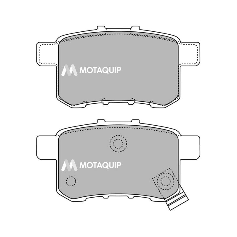 Set placute frana MOTAQUIP LVXL1448