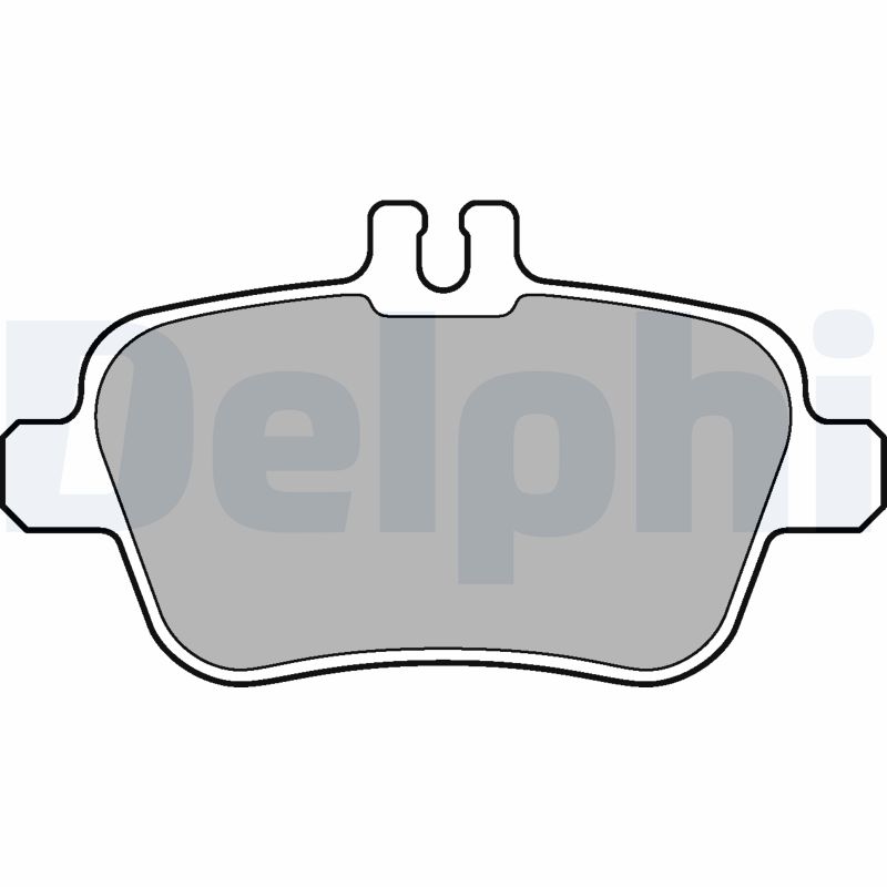 Set placute frana DELPHI LP2289