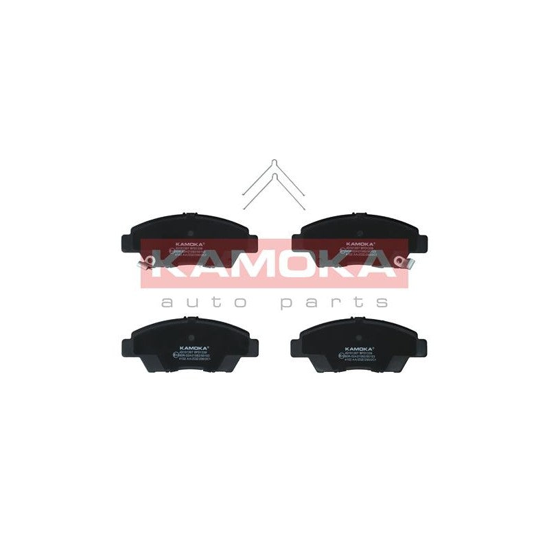 Set placute frana KAMOKA JQ101267