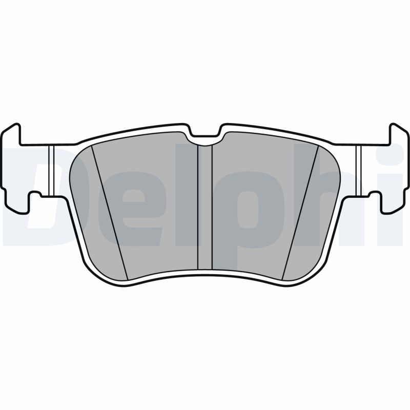 Set placute frana DELPHI LP3151
