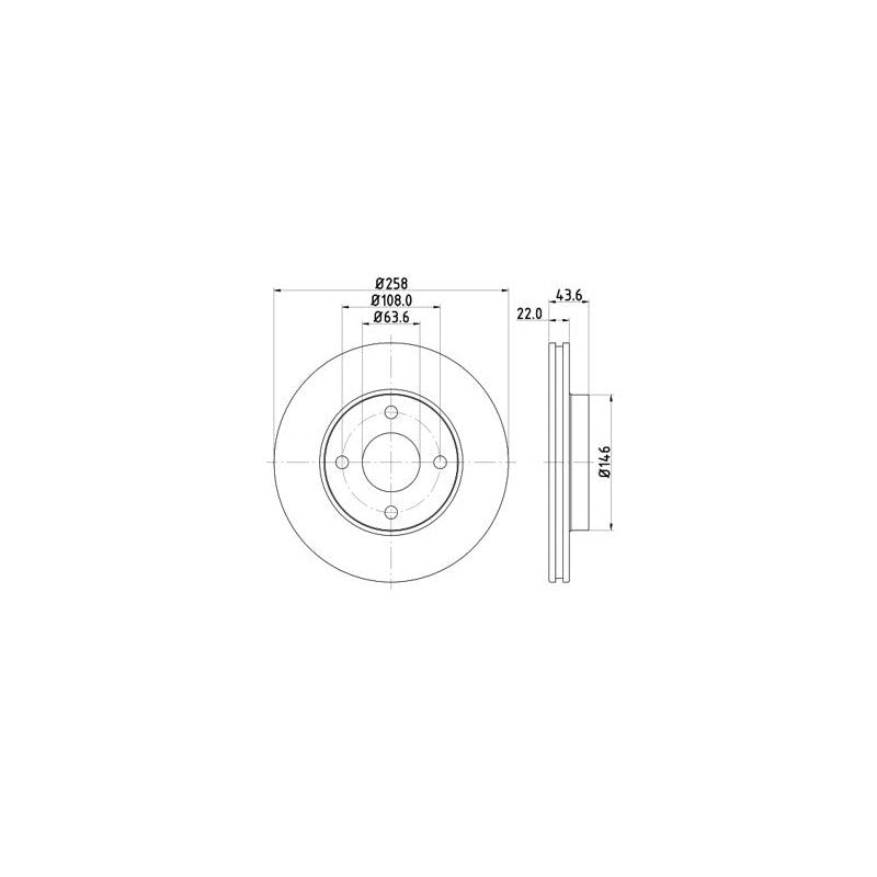 Disc frana MTR 12108514