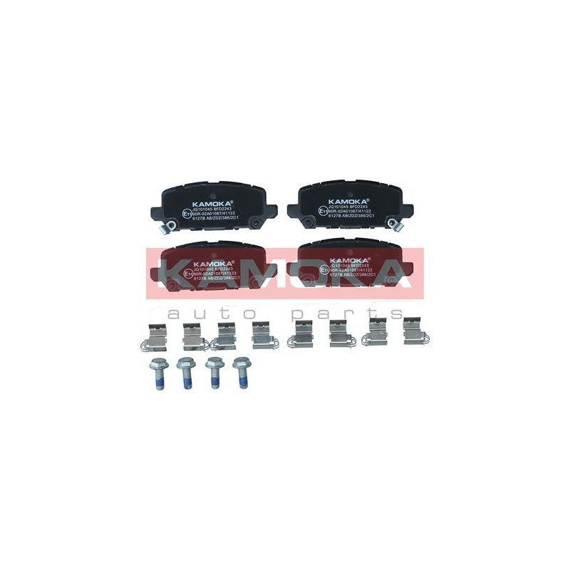 Set placute frana KAMOKA JQ101045