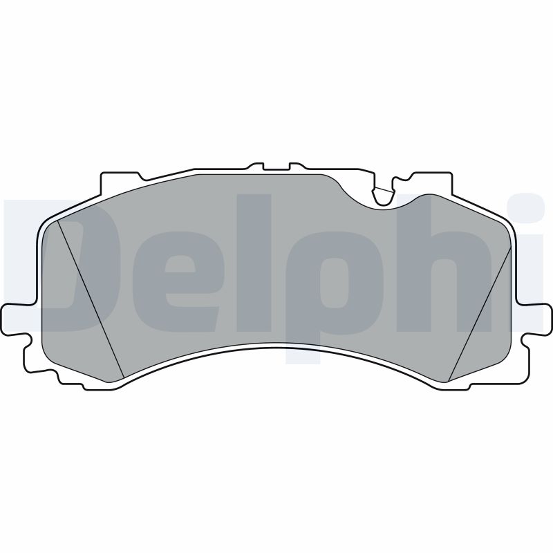 Set placute frana DELPHI LP3307