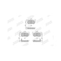 Set placute frana JURID 572557J