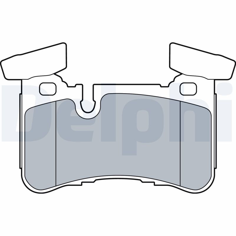 Set placute frana DELPHI LP3516