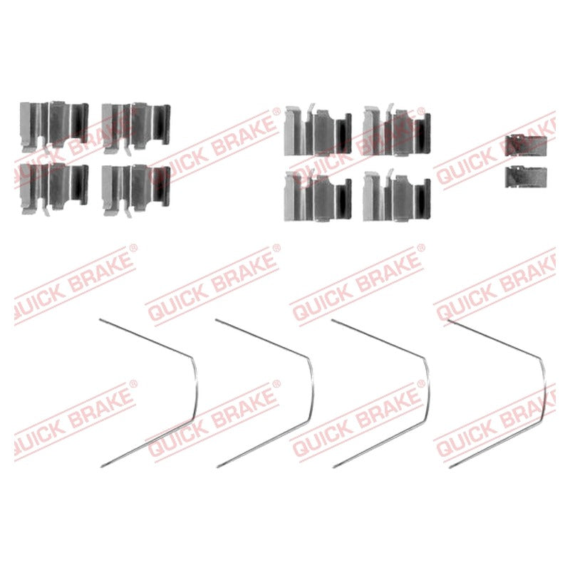 Kit accesorii placute frana QUICK BRAKE 109-1651