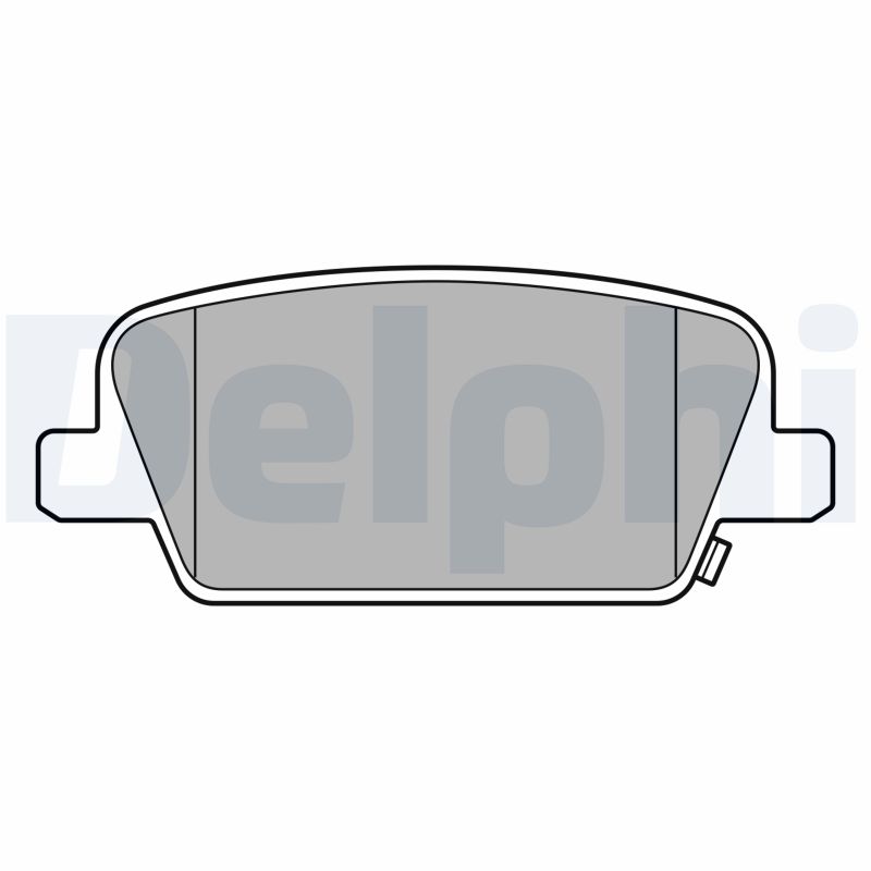 Set placute frana DELPHI LP3554