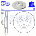 Disc frana DELPHI BG5188C