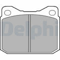 Set placute frana DELPHI LP117