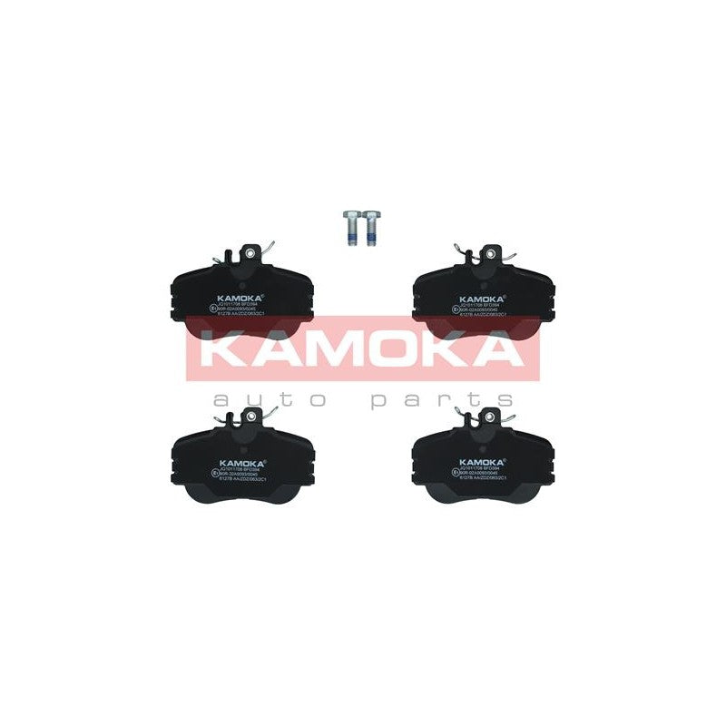 Set placute frana KAMOKA JQ1011708