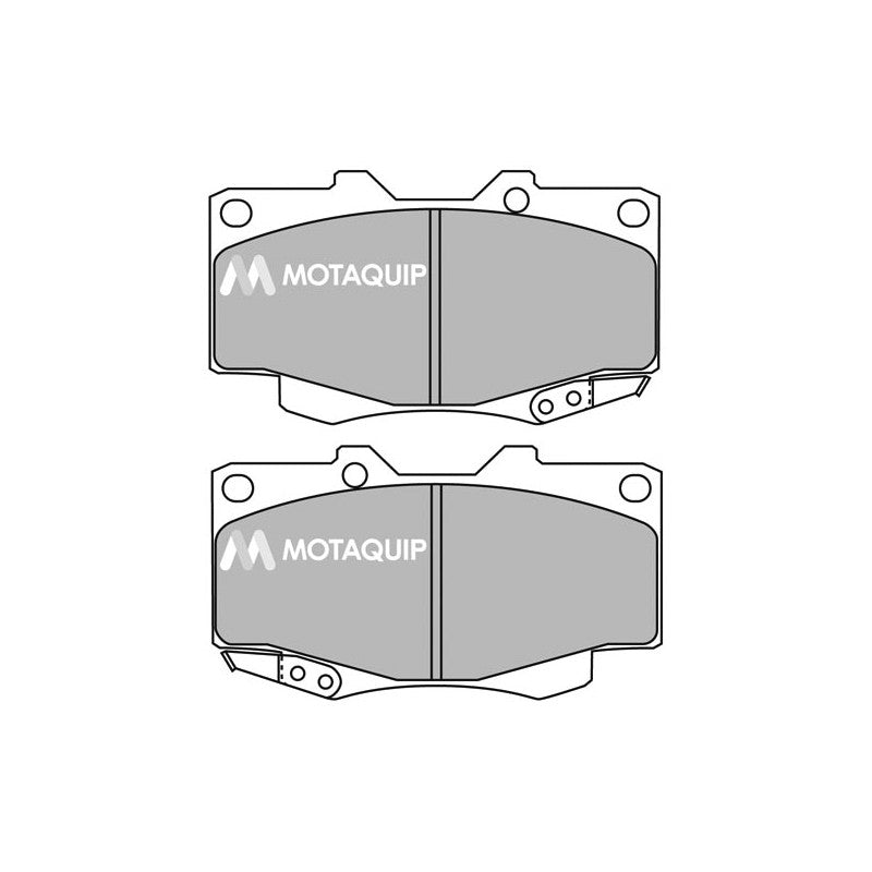 Set placute frana MOTAQUIP LVXL1430