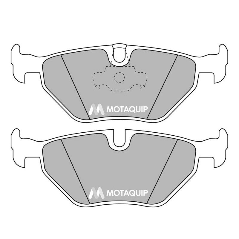 Set placute frana MOTAQUIP LVXL327