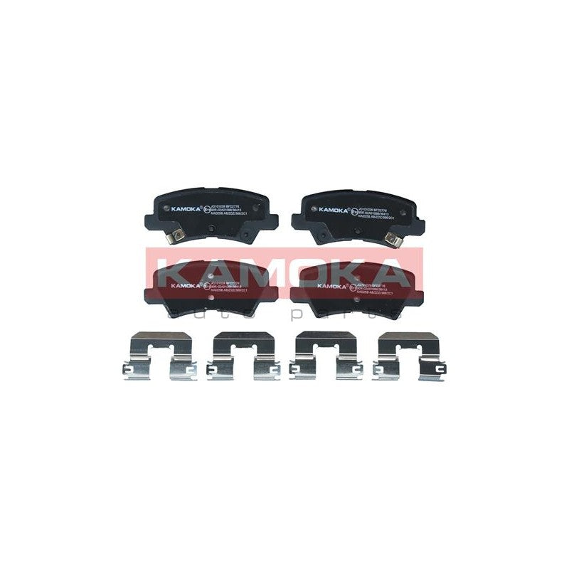 Set placute frana KAMOKA JQ101026