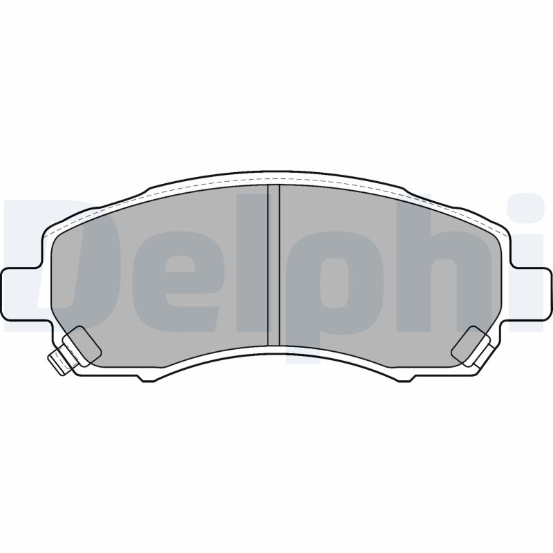 Set placute frana DELPHI LP1545