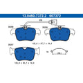 Set placute frana ATE 13.0460-7372.2