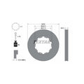 Disc frana TEXTAR 93145611
