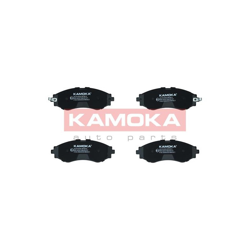 Set placute frana KAMOKA JQ1012232
