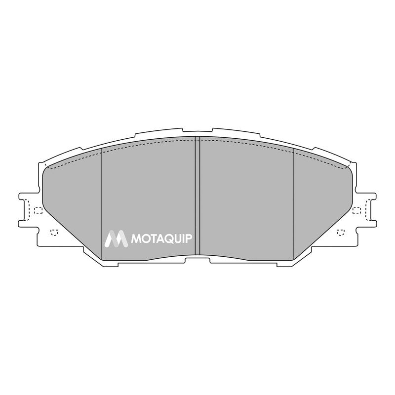 Set placute frana MOTAQUIP LVXL1306