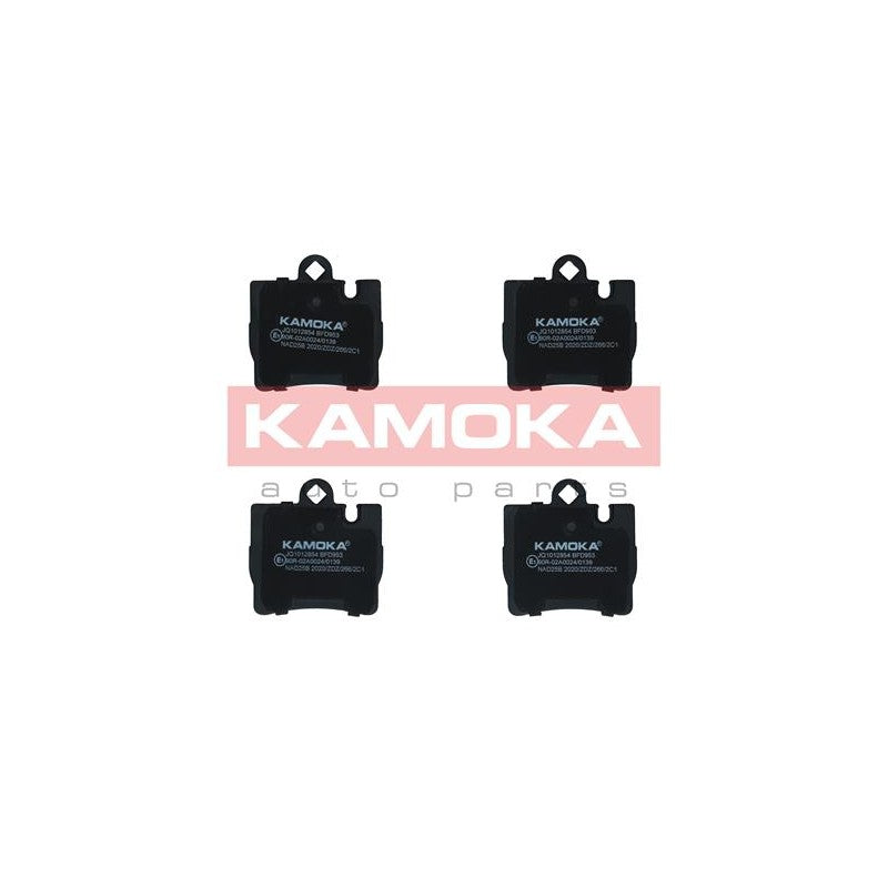 Set placute frana KAMOKA JQ1012854