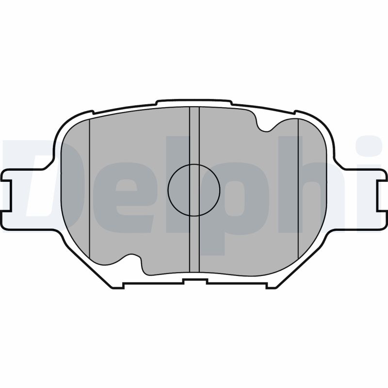 Set placute frana DELPHI LP1804