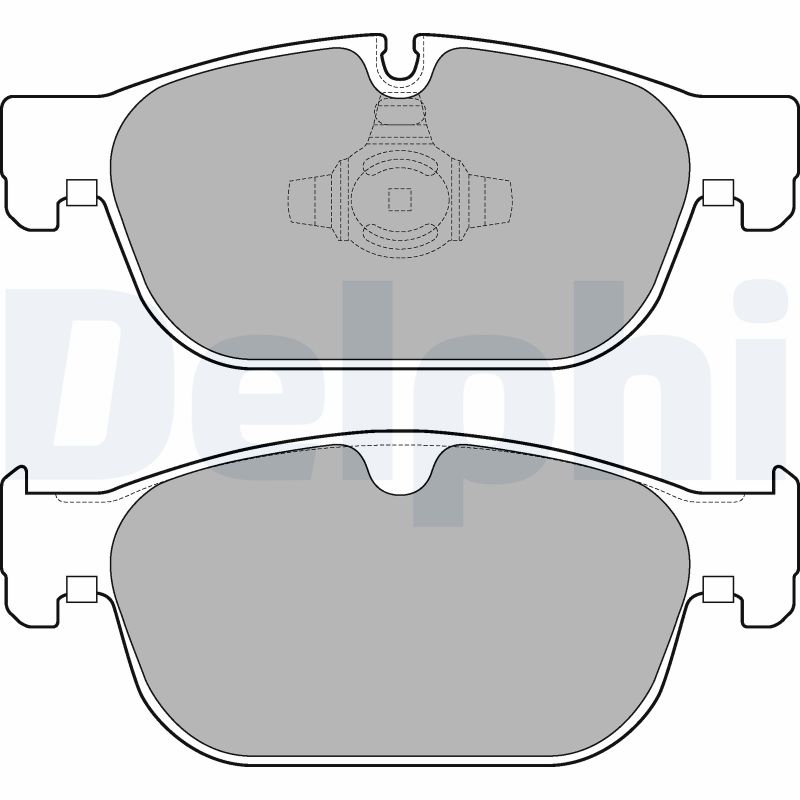 Set placute frana DELPHI LP3256