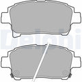 Set placute frana DELPHI LP1896