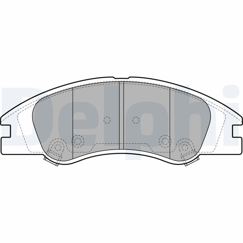 Set placute frana DELPHI LP1932