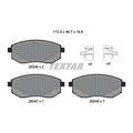Set placute frana TEXTAR 2654601