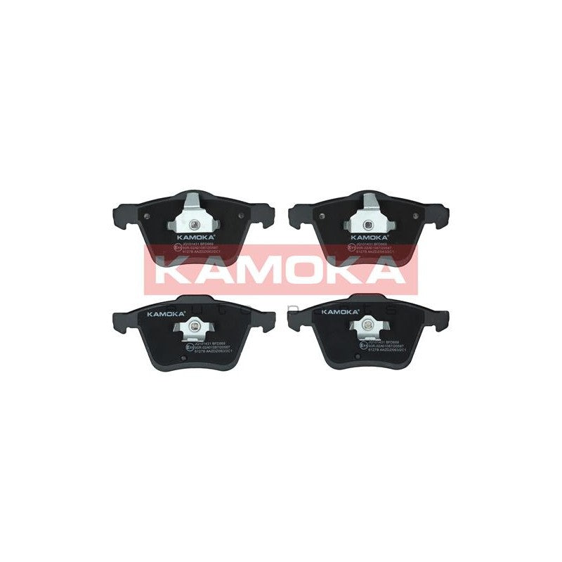 Set placute frana KAMOKA JQ101431