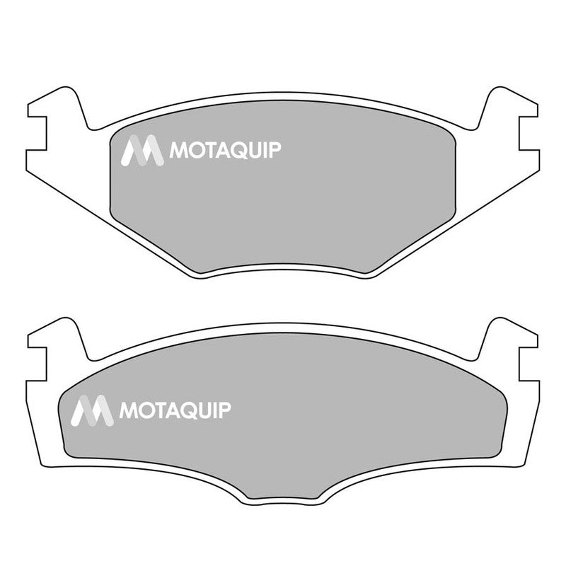 Set placute frana MOTAQUIP LVXL138
