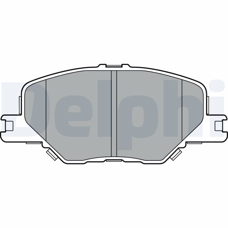 Set placute frana DELPHI LP3370