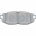 Set placute frana DELPHI LP2076