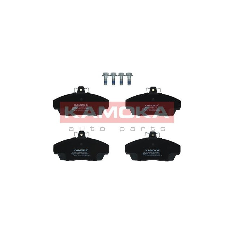 Set placute frana KAMOKA JQ101194