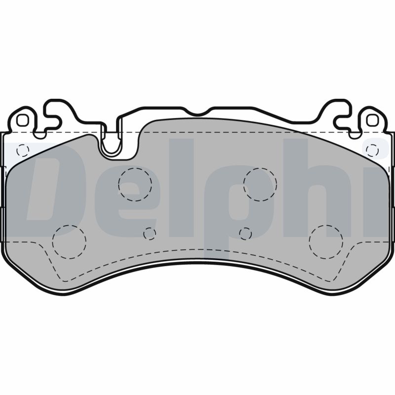Set placute frana DELPHI LP2149