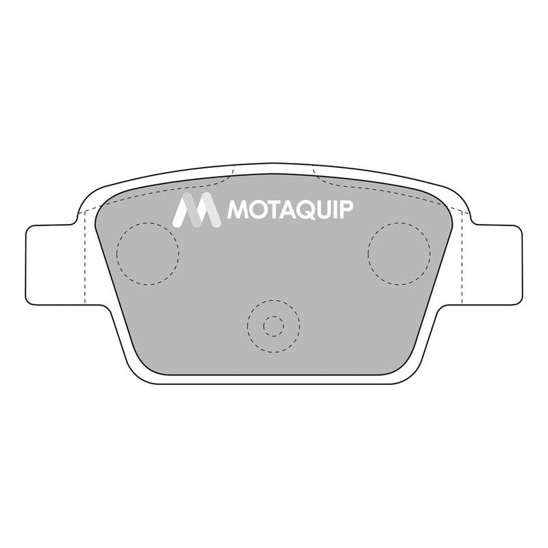 Set placute frana MOTAQUIP LVXL1037