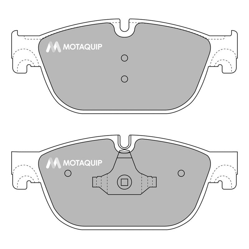 Set placute frana MOTAQUIP LVXL1642