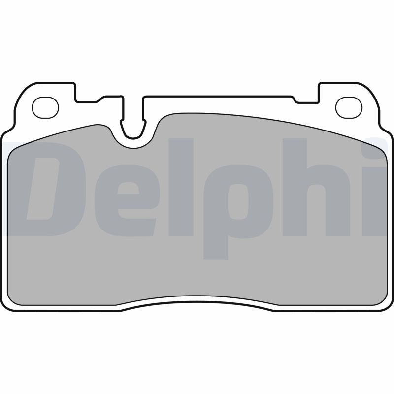 Set placute frana DELPHI LP2491